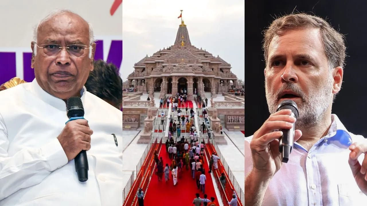 खरगे-राहुल ने पीएम मोदी को लिखा पत्र,राम मंदिर चढ़ावा मामले में ठगा महसूस कर रहे है श्रद्धालु