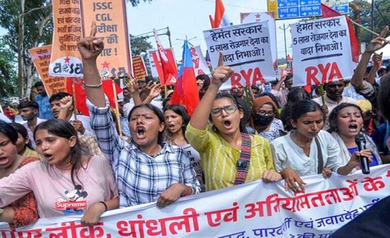 राजधानी रांची में हाई अलर्ट जारी,आज झारखंड बंद का ऐलान